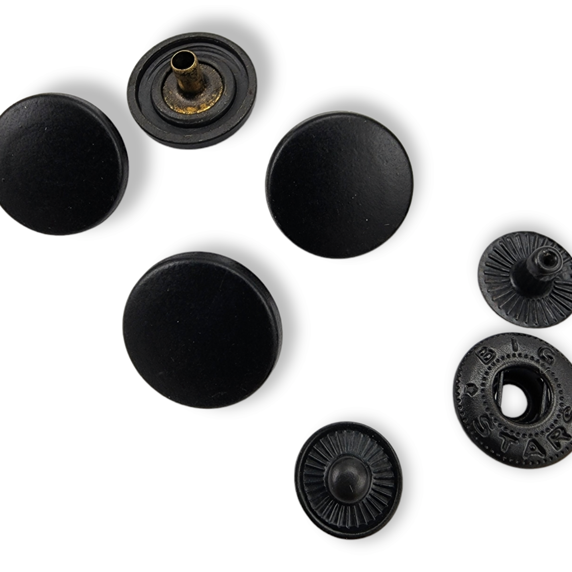15 mm  24 boy Bombeli Çıtçıt düğme Zamak Çıtçıt E 1477
