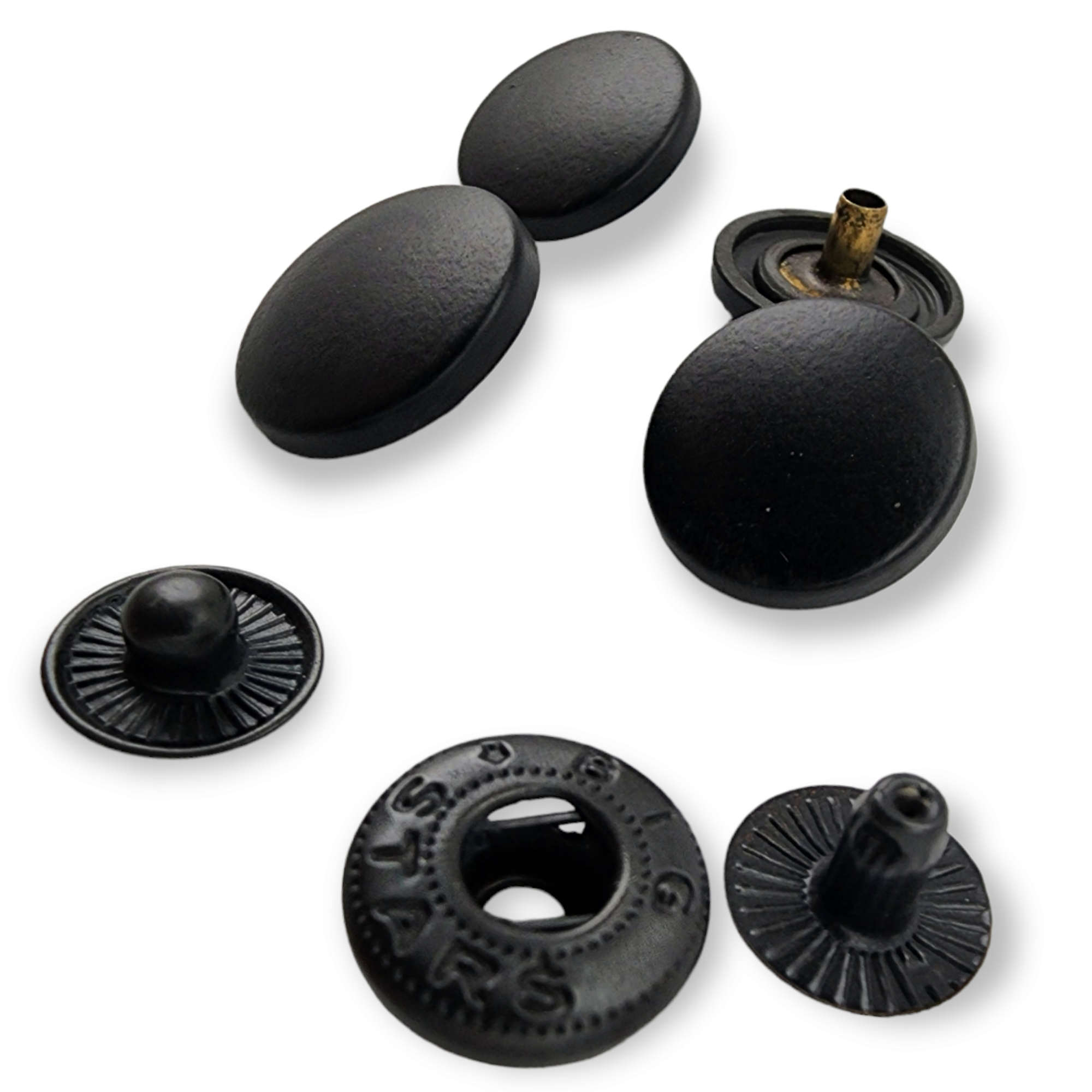 15 mm  24 boy Bombeli Çıtçıt düğme Zamak Çıtçıt E 1477