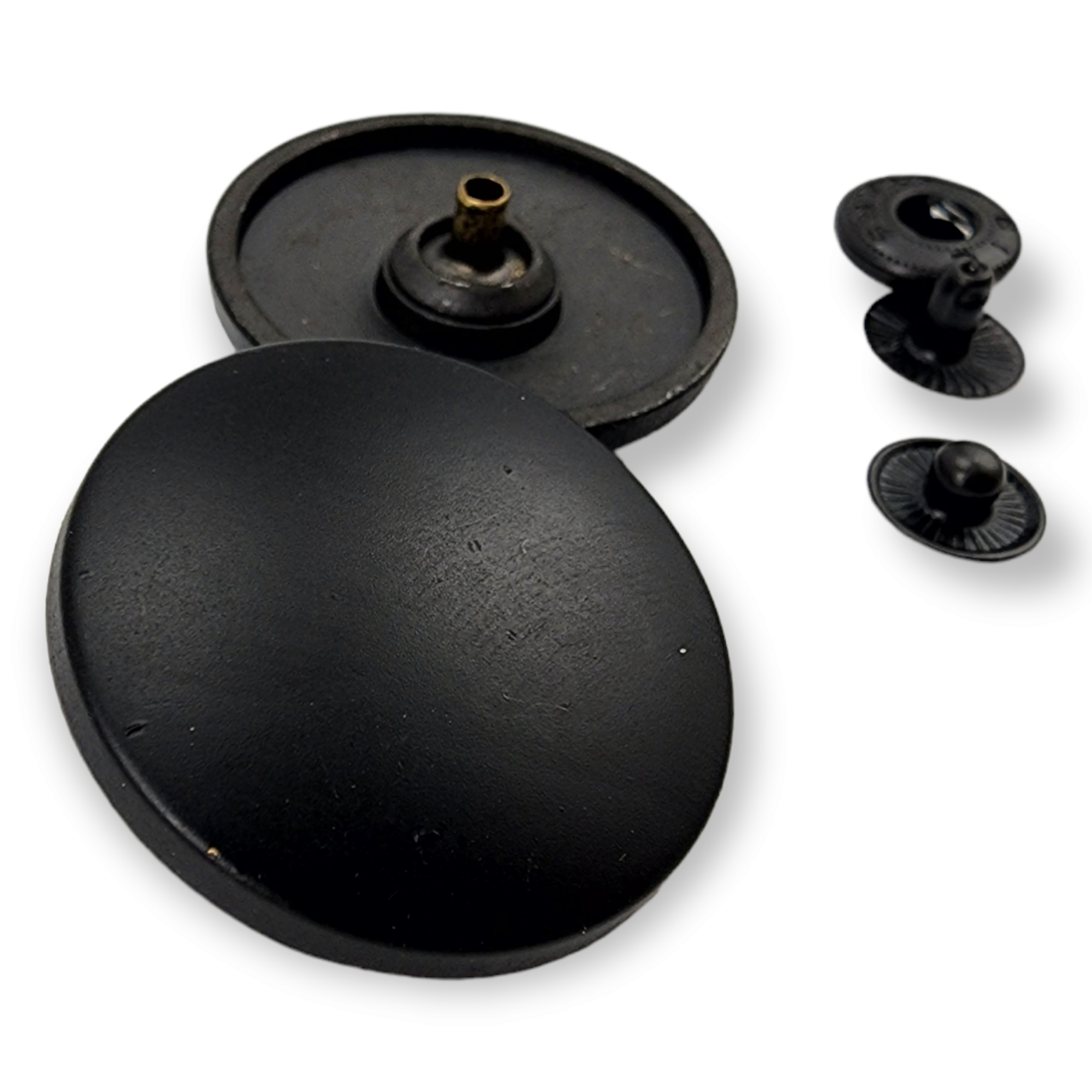 32 mm - 50 boy Hafif Bombeli Büyük Boy Çıtçıt Düğme E 1538