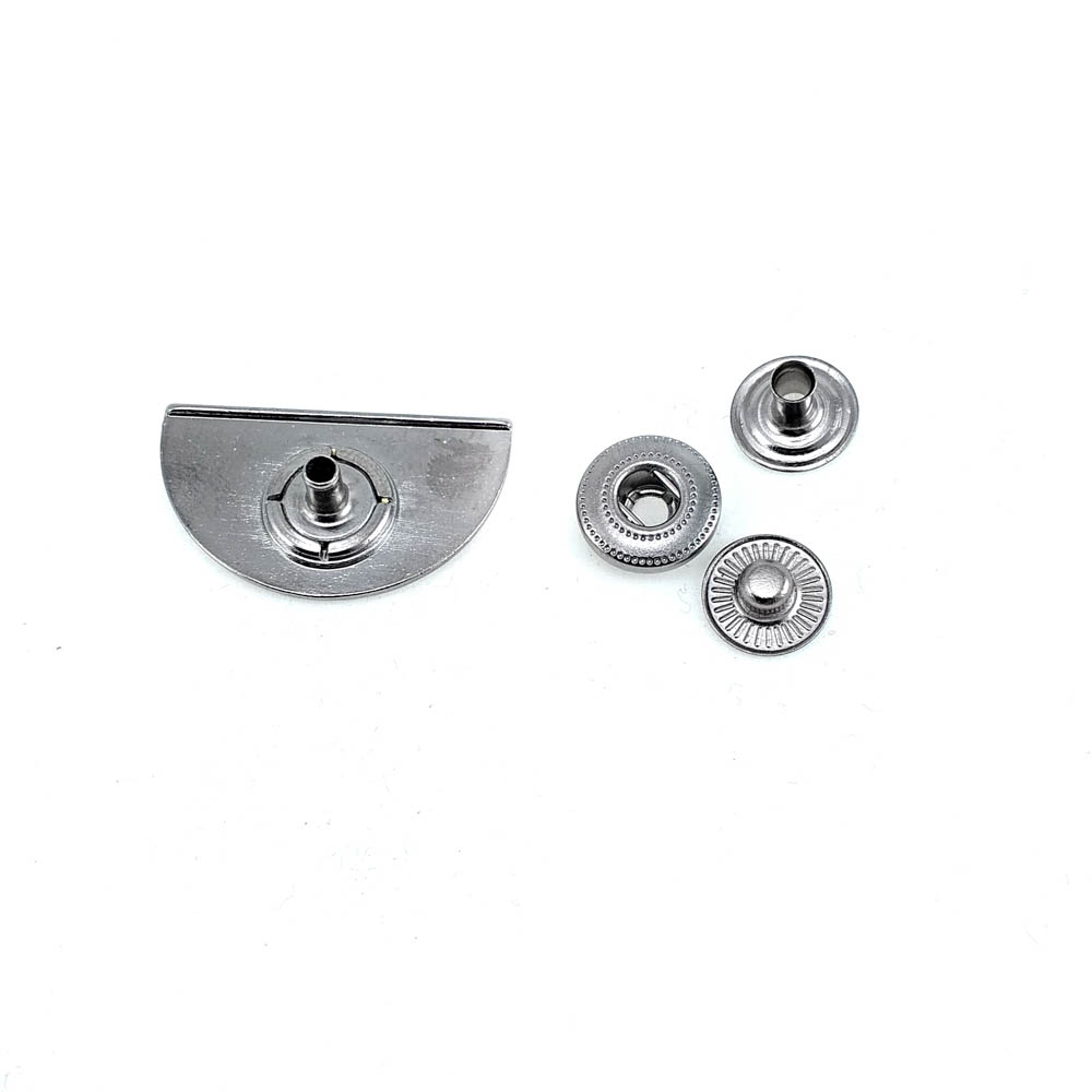 30 x 17 mm Semicircle Shaped Outerwear Snap Fasteners E 1579