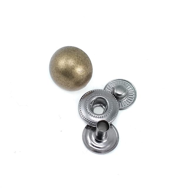 13 mm - 22 L Metal Snap Fasteners Half Ball Button E 160