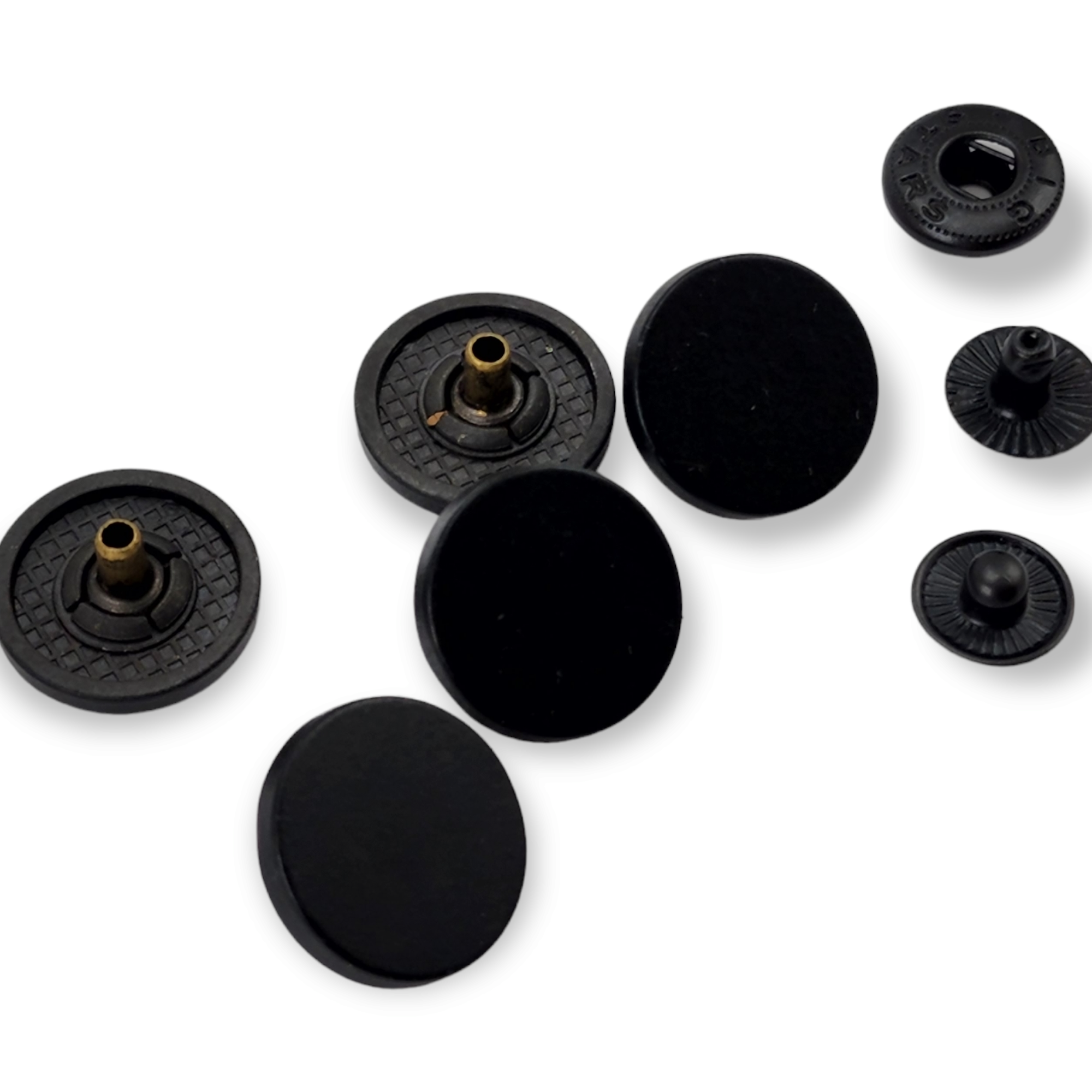 17 mm - 28 boy Düz Para Tipi Çıtçıt Düğme E 1717