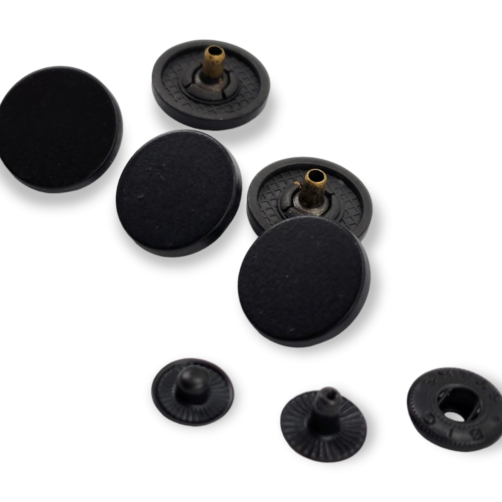 17 mm - 28 boy Düz Para Tipi Çıtçıt Düğme E 1717