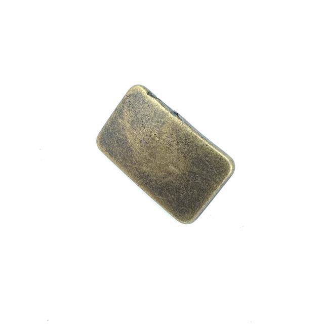 23 x 13 mm Metal Çıt çıt Düğme Dikdörtgen Tasarım E 198