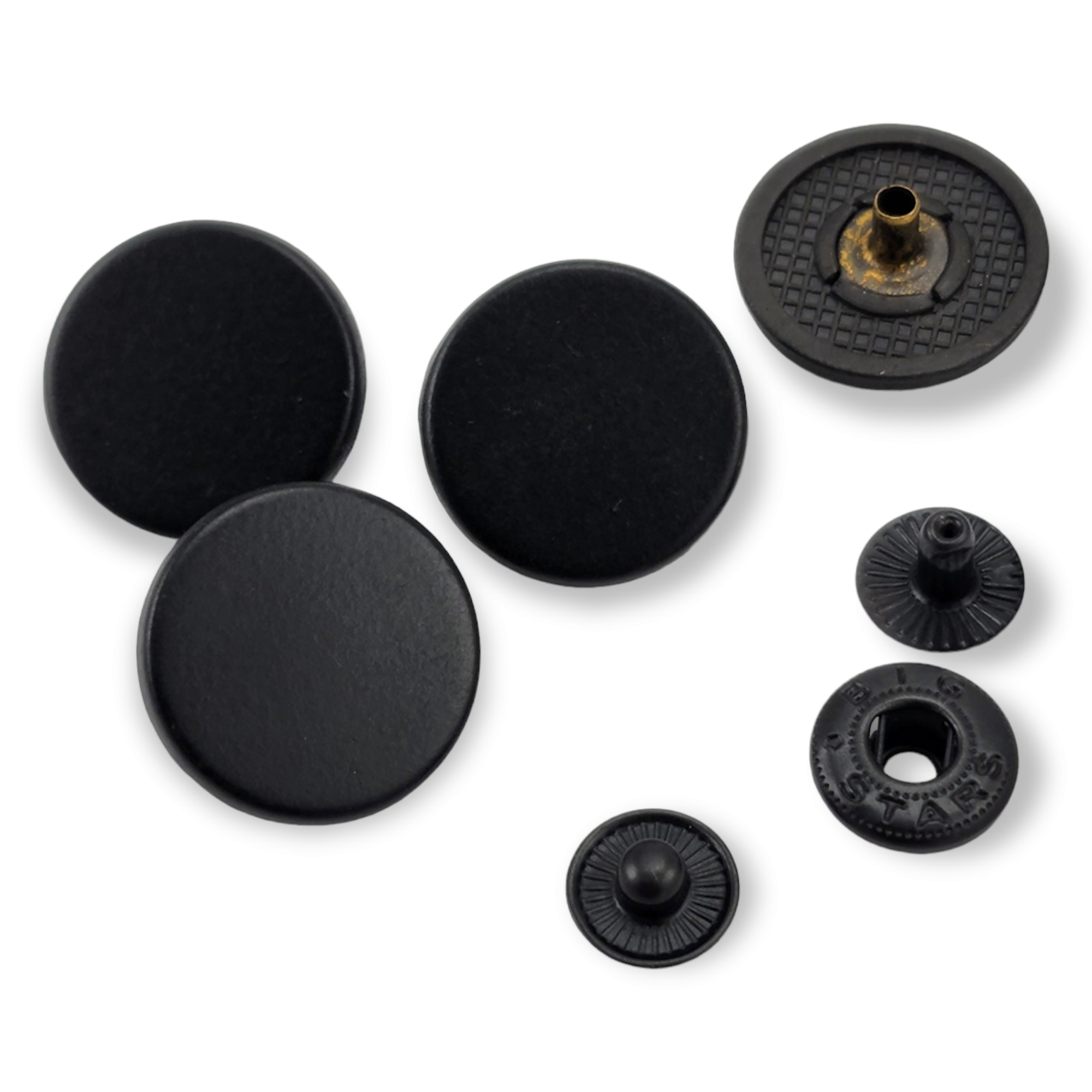 20 mm - 32 boy Düz Para Tipi Çıtçıt Düğme  E 2019