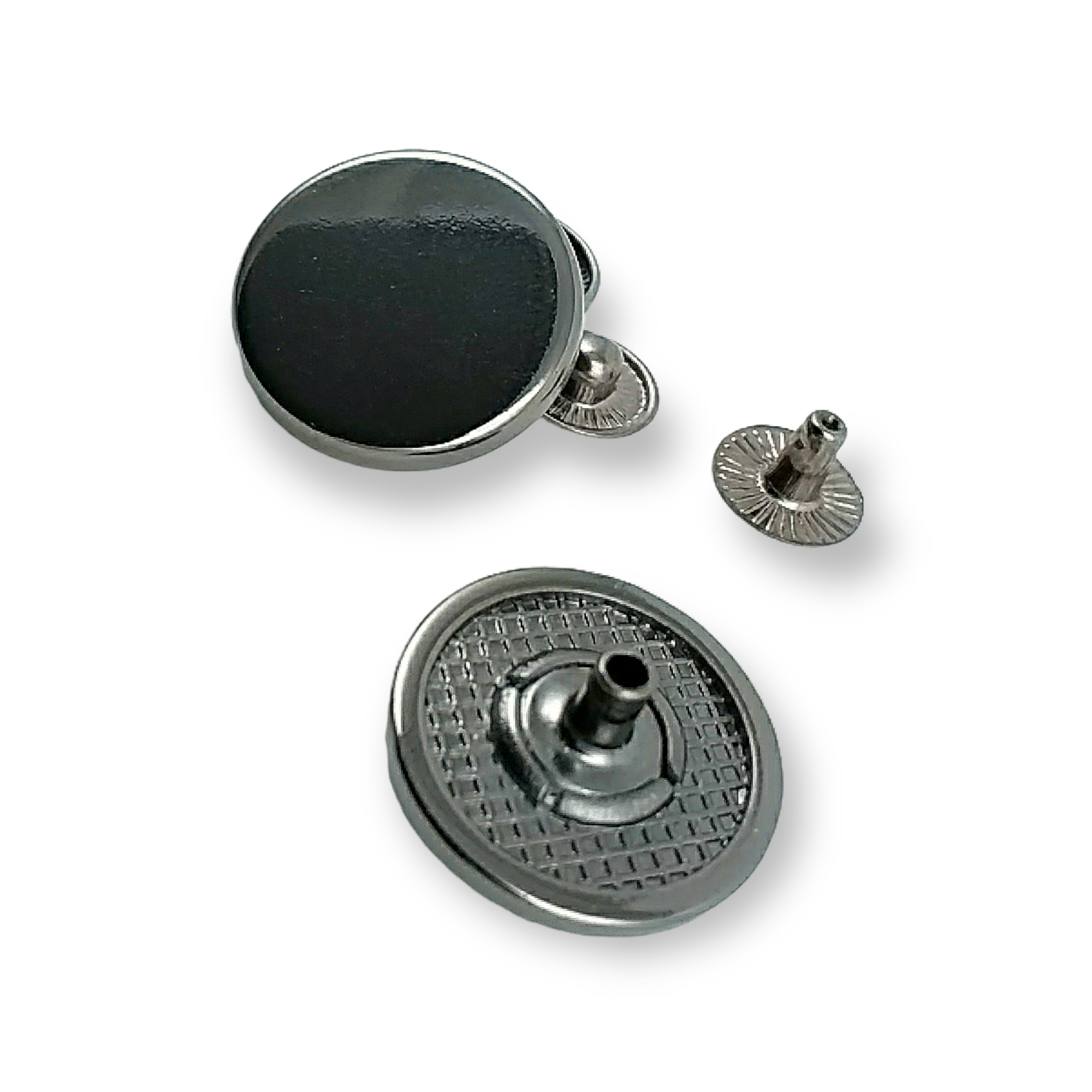 20 mm - 32 boy Düz Para Tipi Çıtçıt Düğme  E 2019