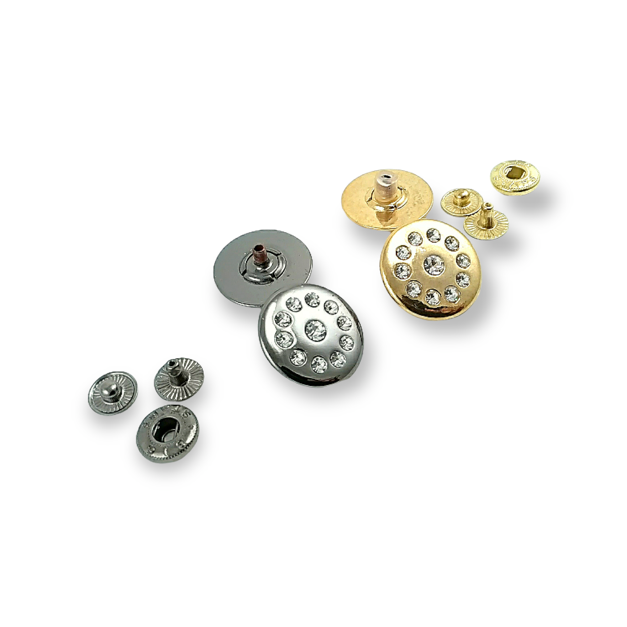 22 mm 36 boy Taşlı Çıtçıt Düğme E 292