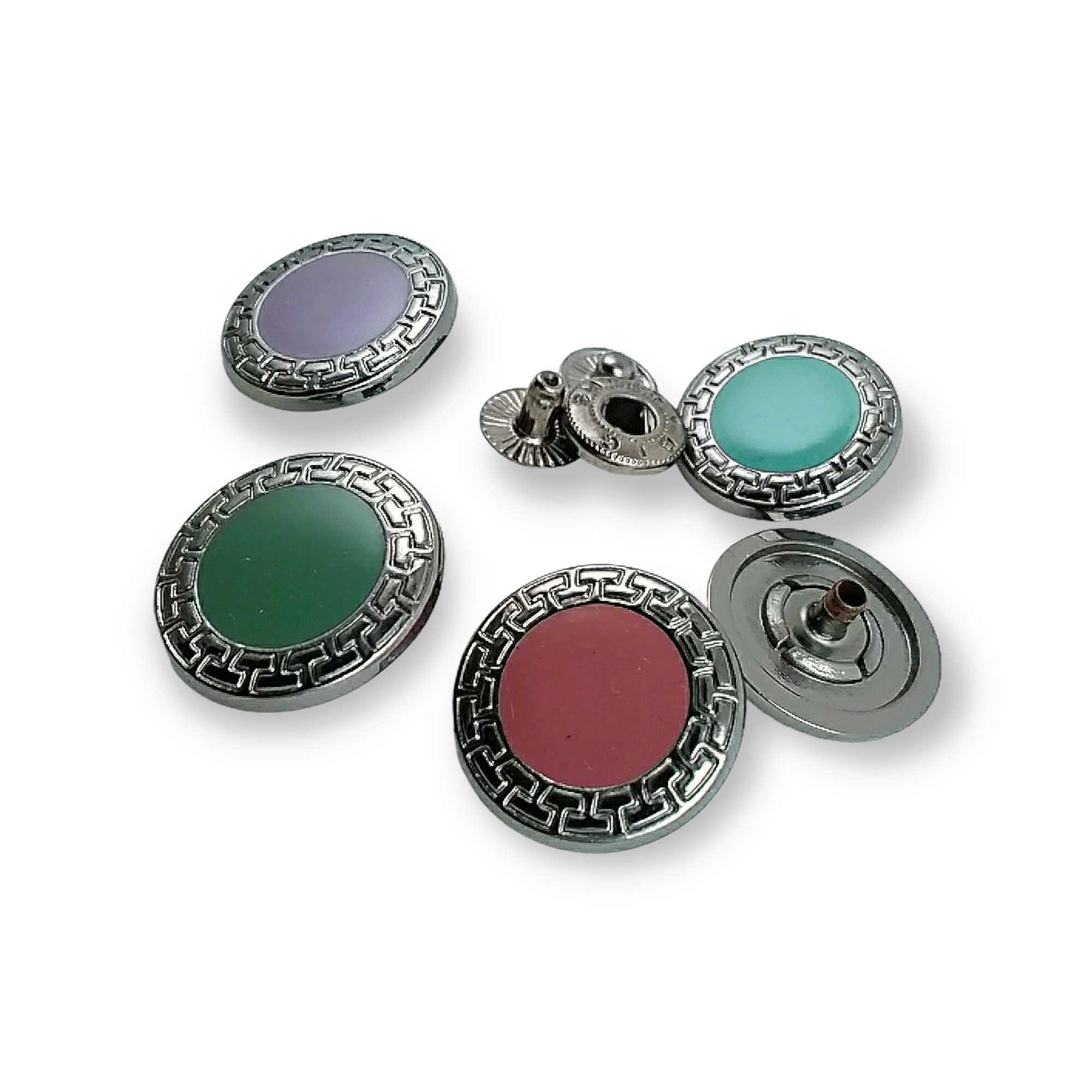 22 mm - 36 L  Enamel Snap Button Jacket and Coat Button E 421 MN V1