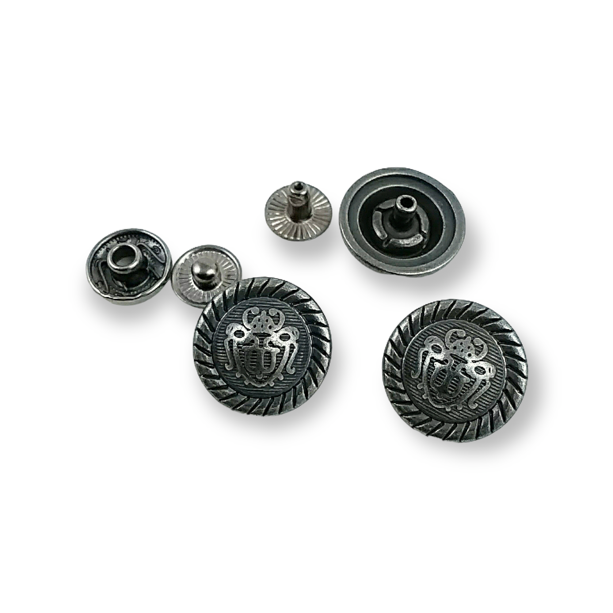 17 mm - 27 boy Armalı Ceket Çıtçıt Düğmesi E 512
