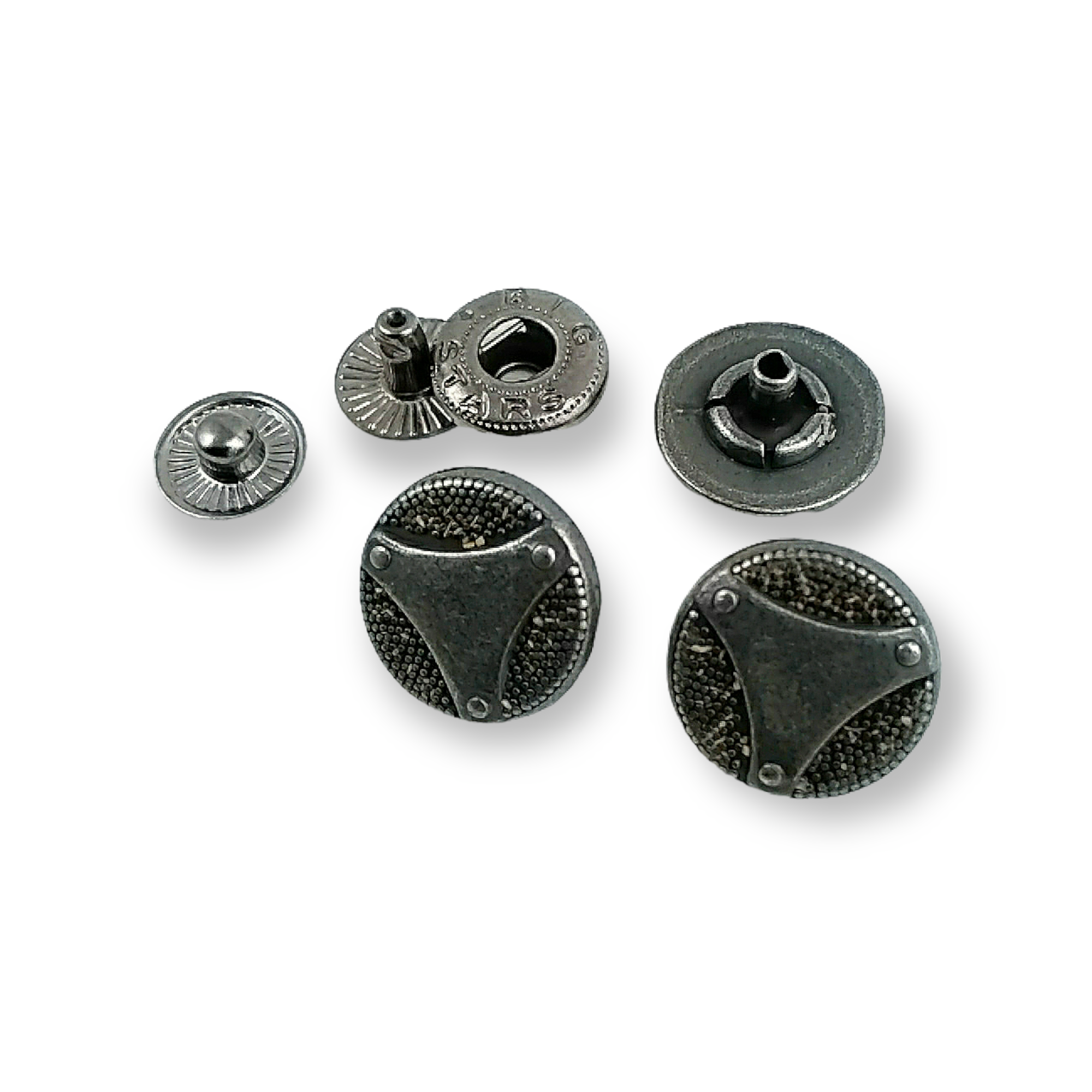 15 mm - 24 L Snap Fasteners Button Modern Design E 544