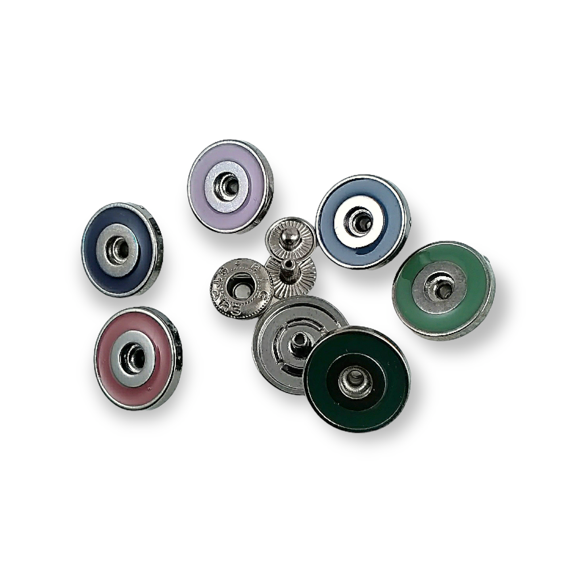 18 mm - 29 L Snap Fasteners Button Enamel Coat and Cardigan Snap Button E 637 MN