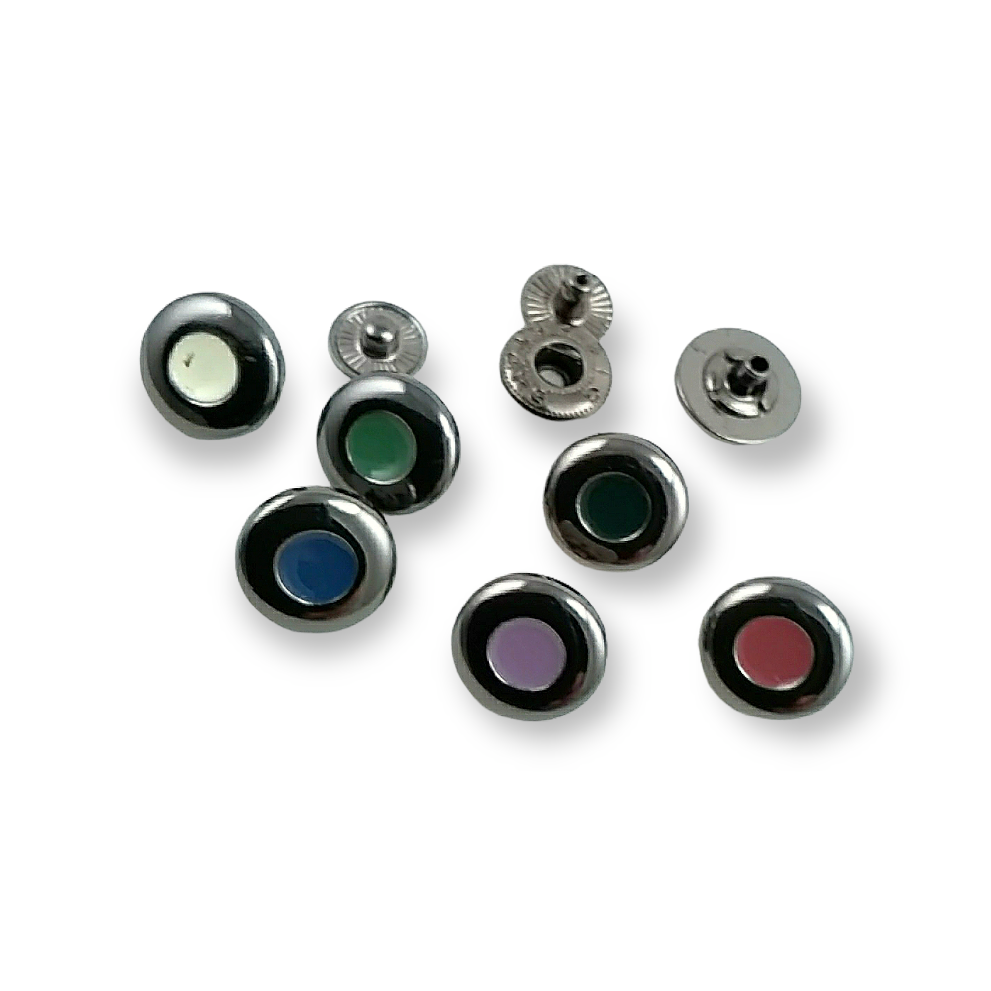 14 mm - 23 boy Mineli Çıtçıt Düğme Giyim Çıtçıtı E 668