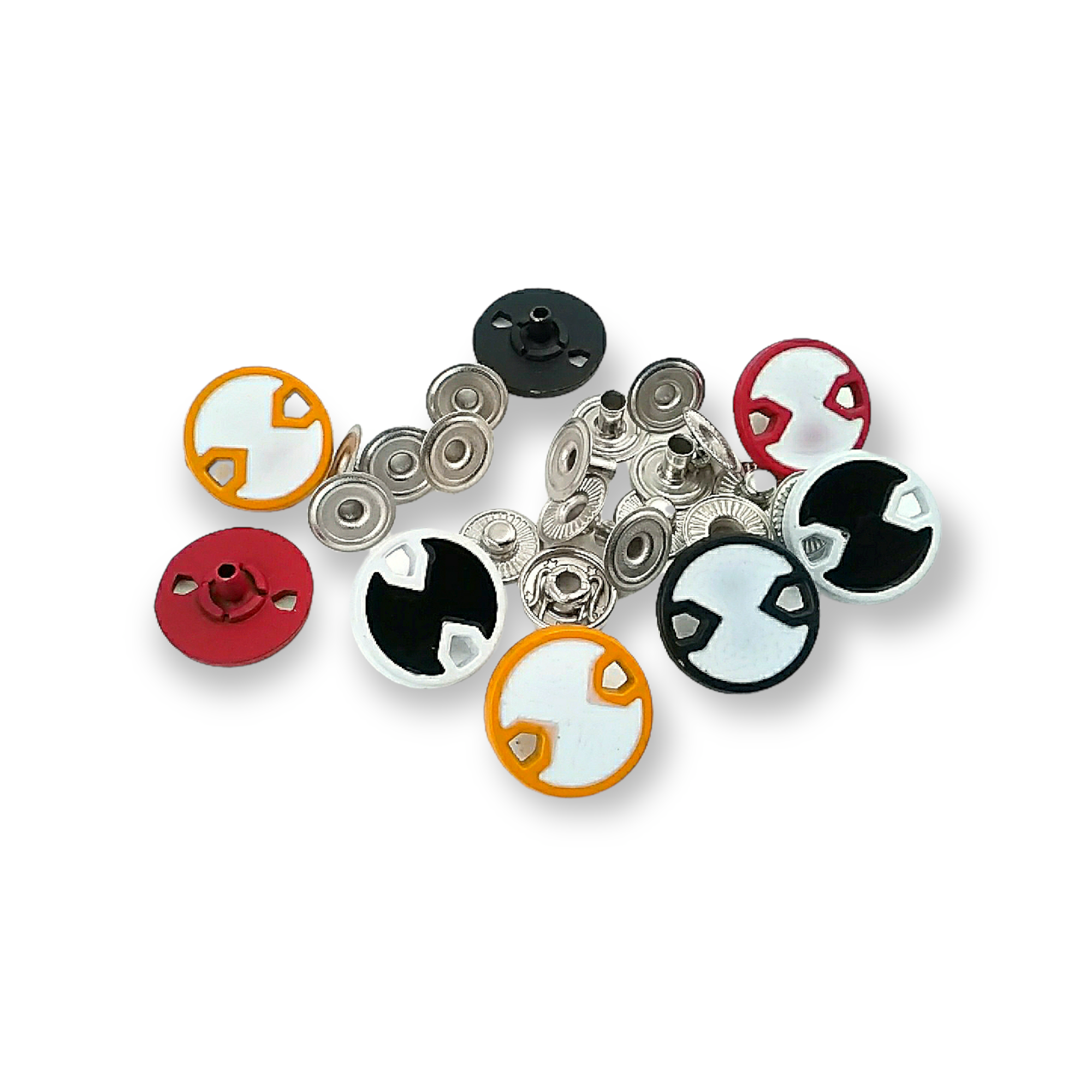 18 mm - 29 L  Enameled and Painted Snap Button Kids Outerwear Snap E 746 MN