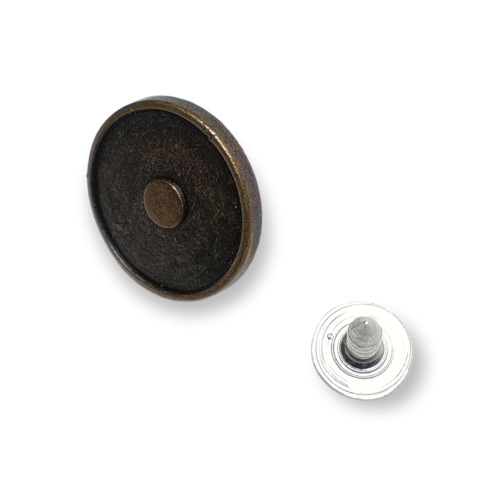 17 mm 27 Boy Mineli Sade Kot Düğmesi E 1176