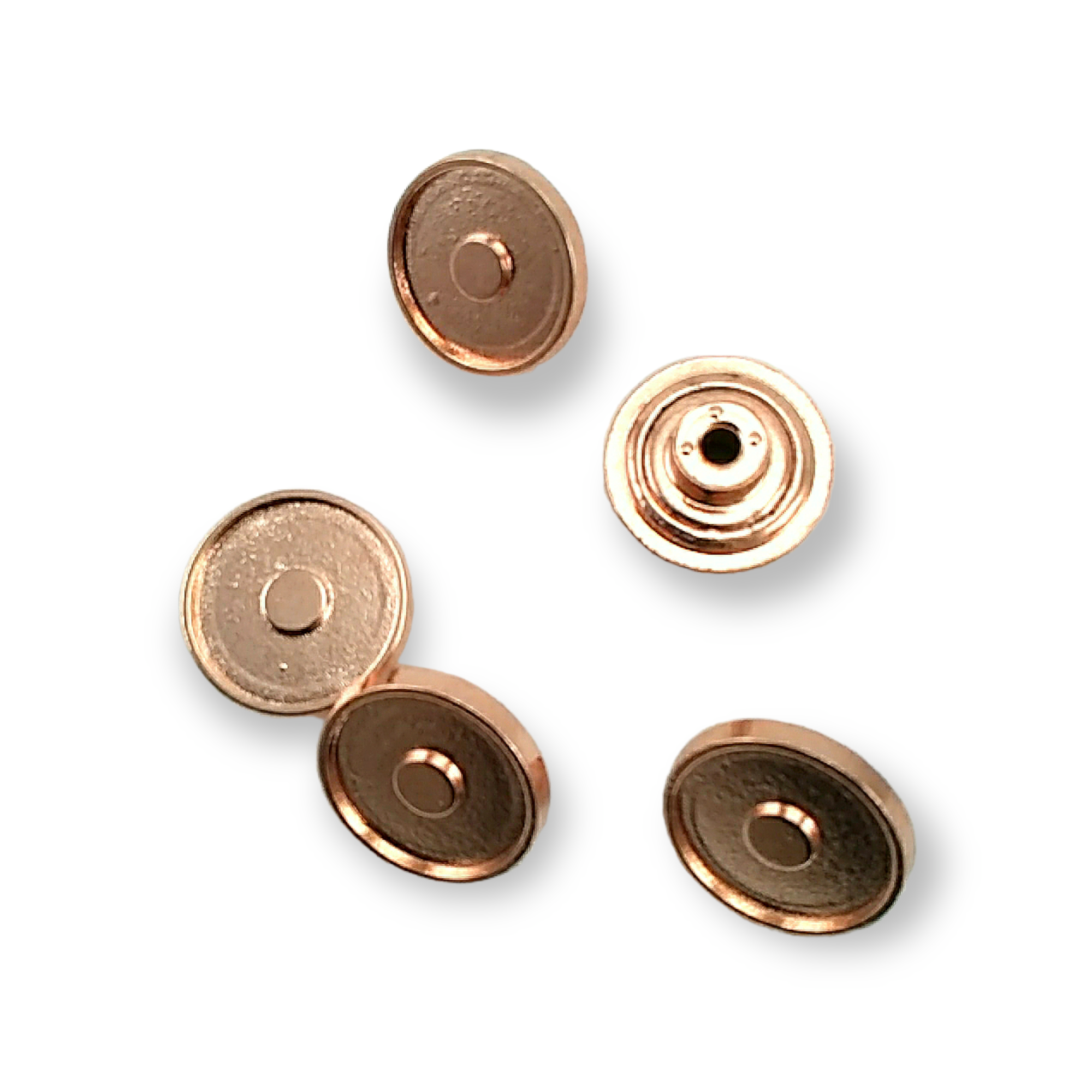 17 mm 27 Boy Mineli Sade Kot Düğmesi E 1176