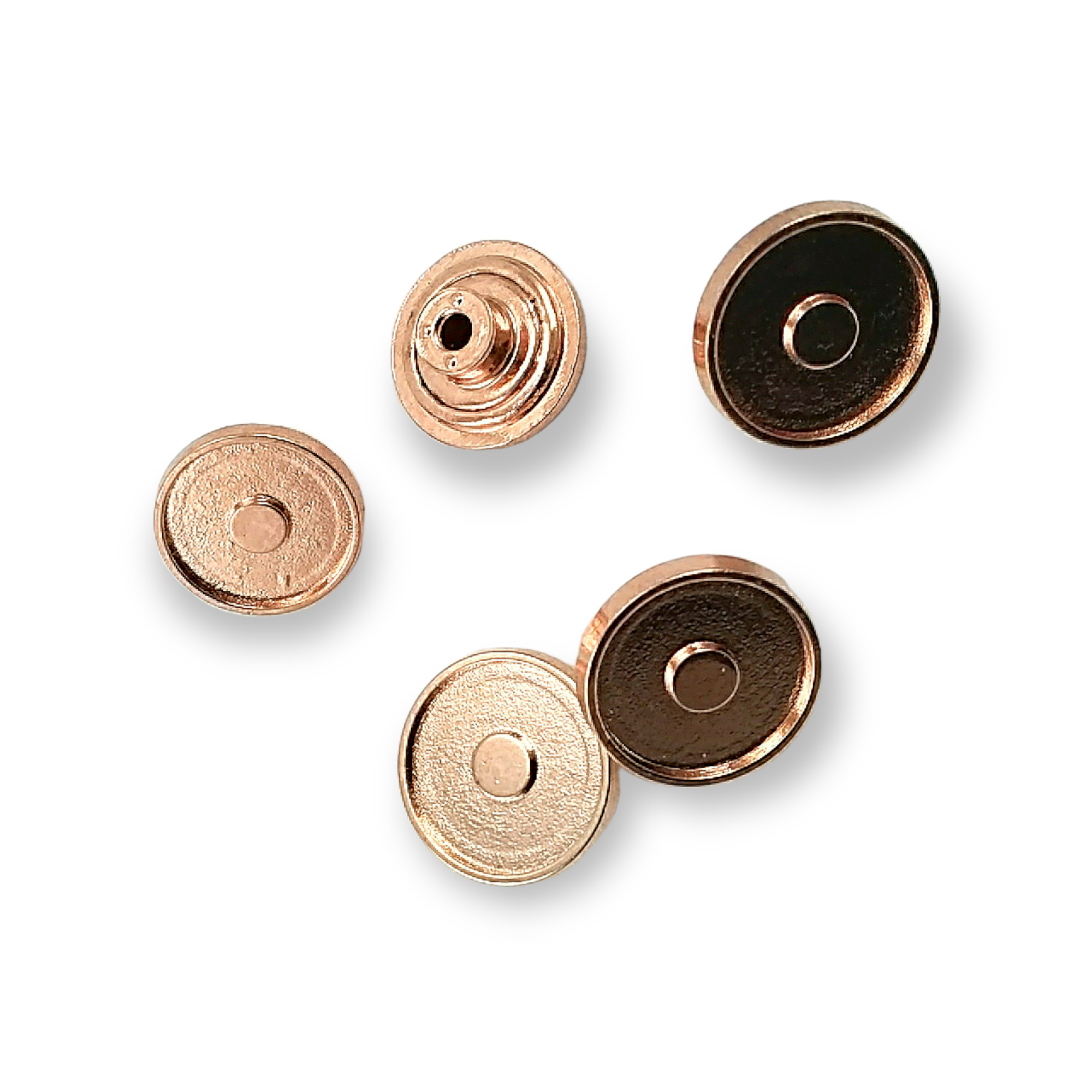 17 mm 27 Boy Mineli Sade Kot Düğmesi E 1176
