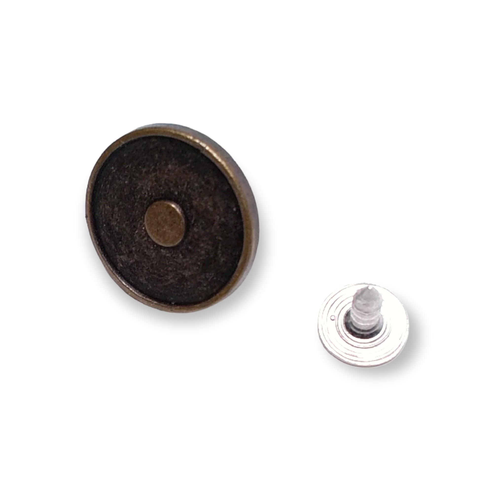 17 mm 27 Boy Mineli Sade Kot Düğmesi E 1176