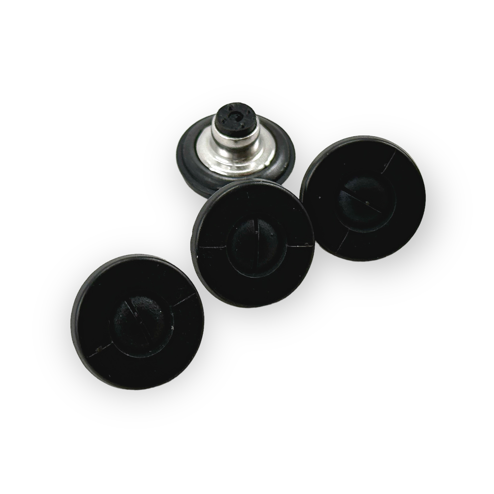 17 mm 26 L Screw Shape Jeans Button E 1184
