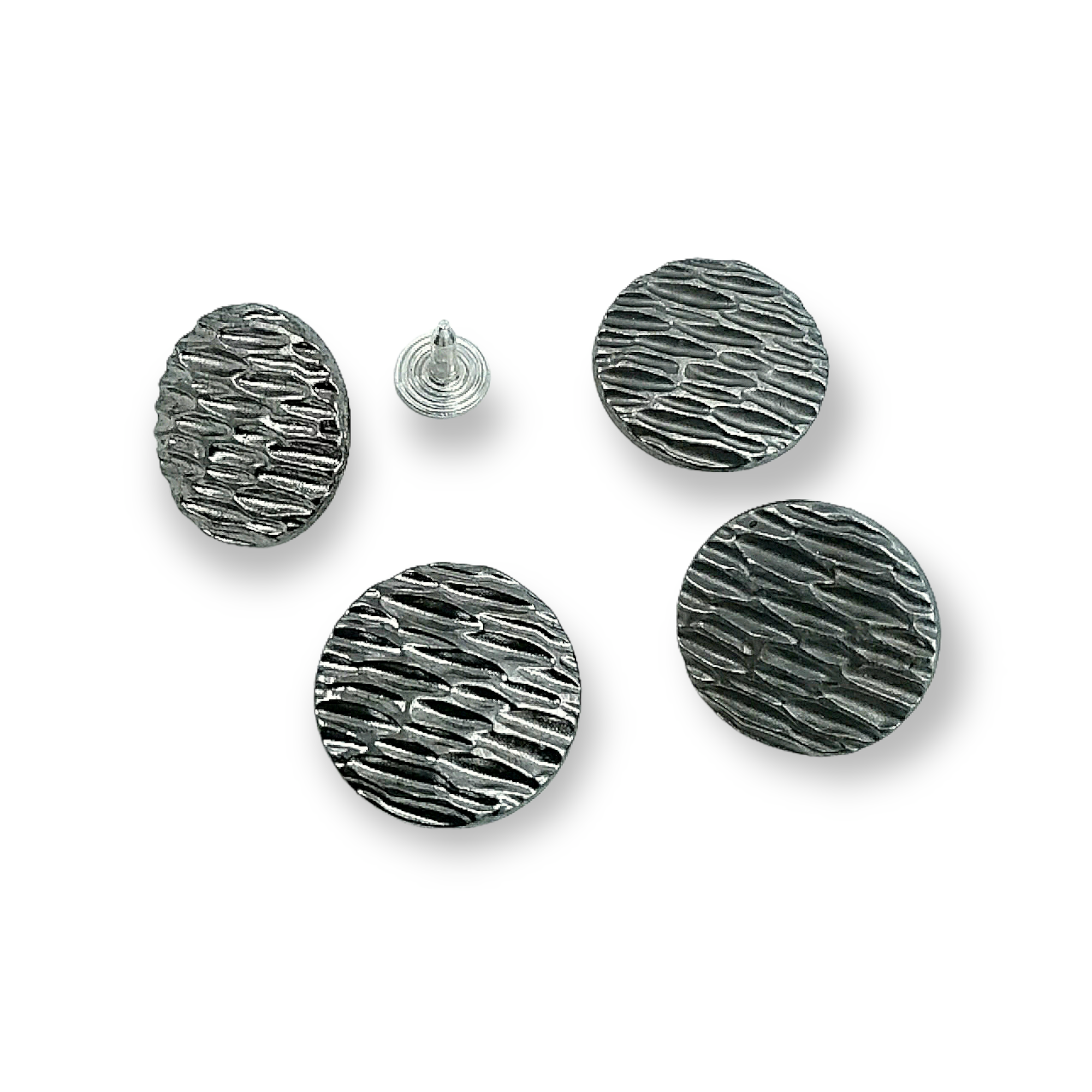 19 mm - 30 L Jeans Button Honeycomb Patterned E 1450