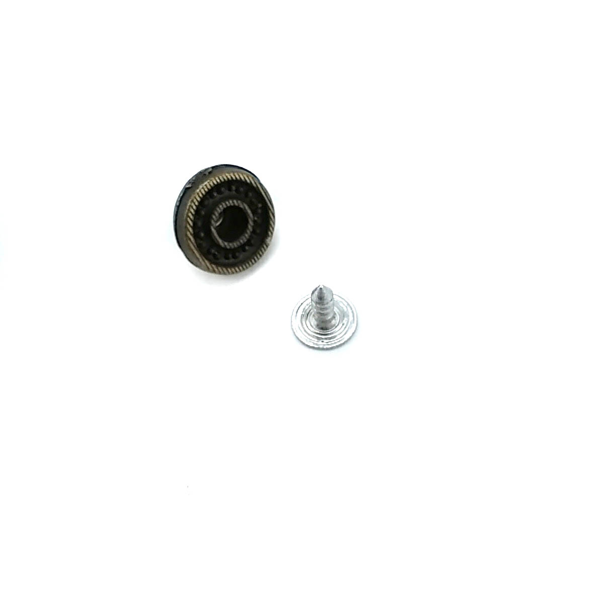 14 mm 22 boy Kot Pantolon Düğmesi Nokta Desenli