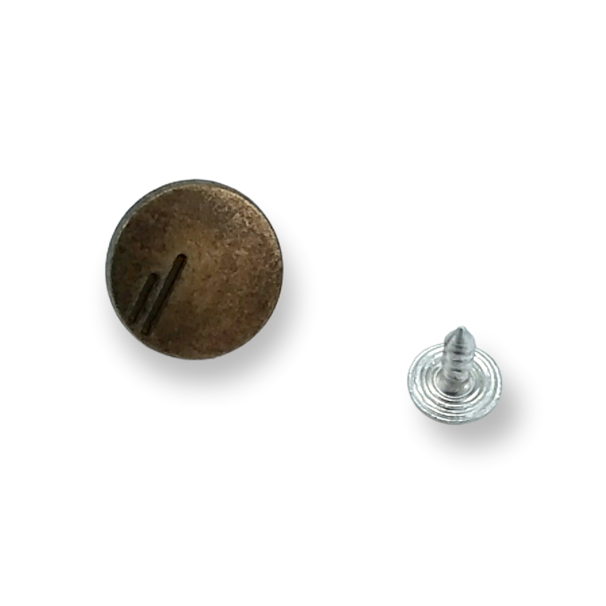 16 mm 26 Boy Çizgi Desenli Estetik Kot Düğmesi E 926