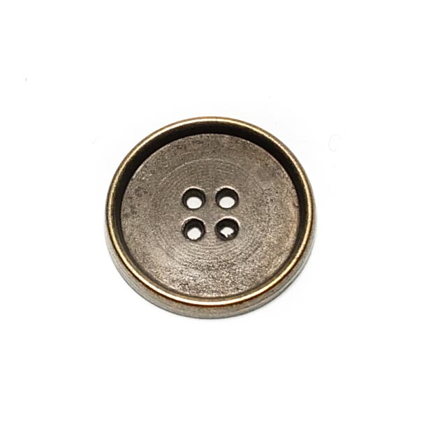 23 mm - 37 Lignes Metal button post with four holes