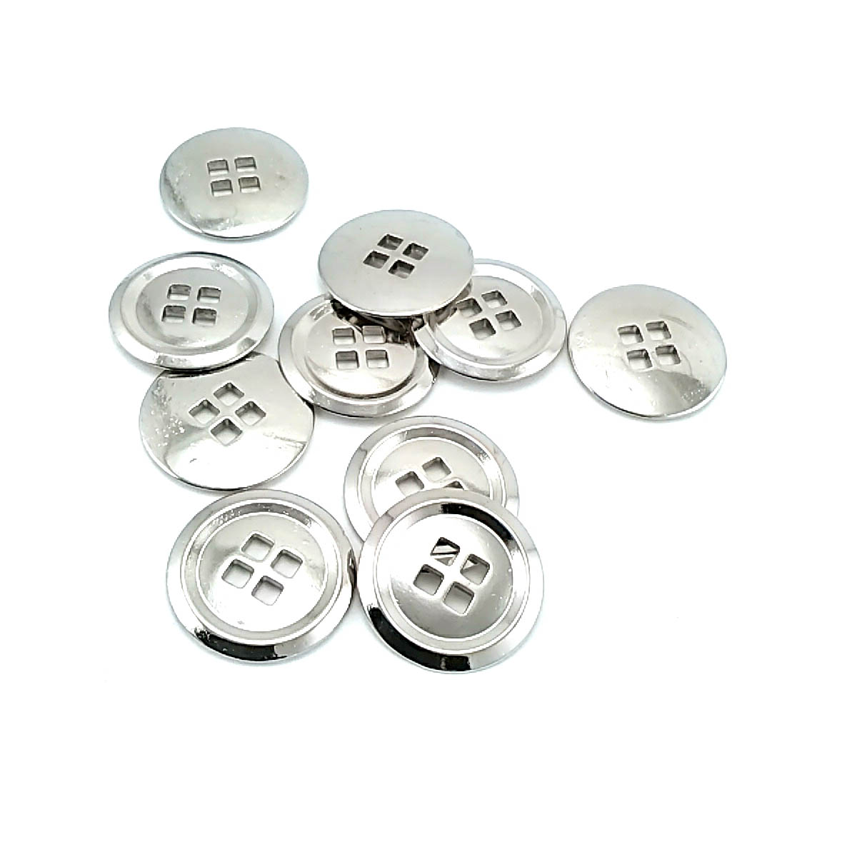 23 mm - 36 boy Dört delikli dikme metal düğme