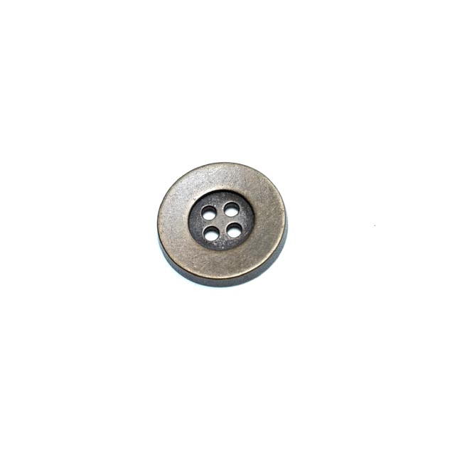 Metal button with four holes 22 mm E 42