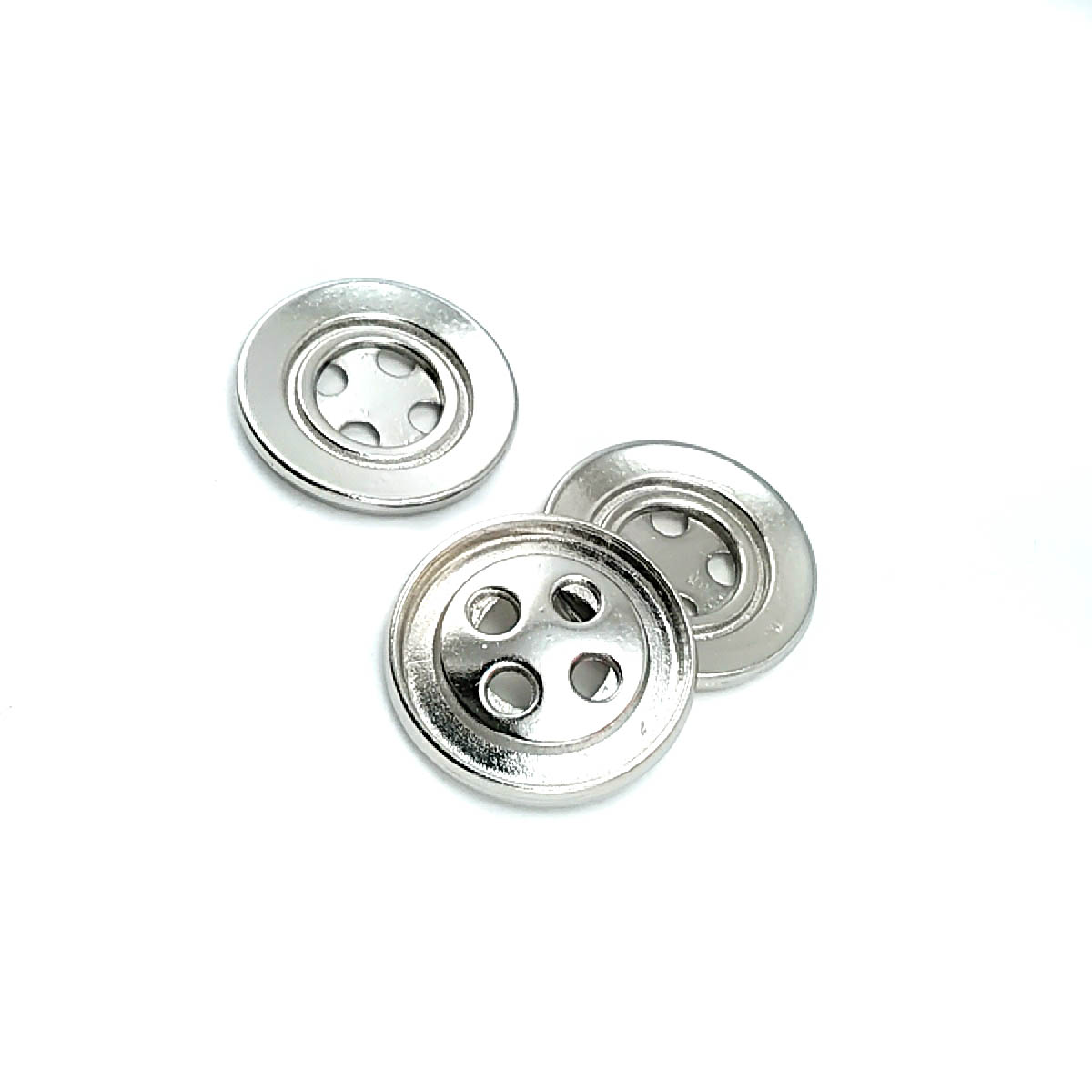 27 mm Metal Strut Button with Four Holes