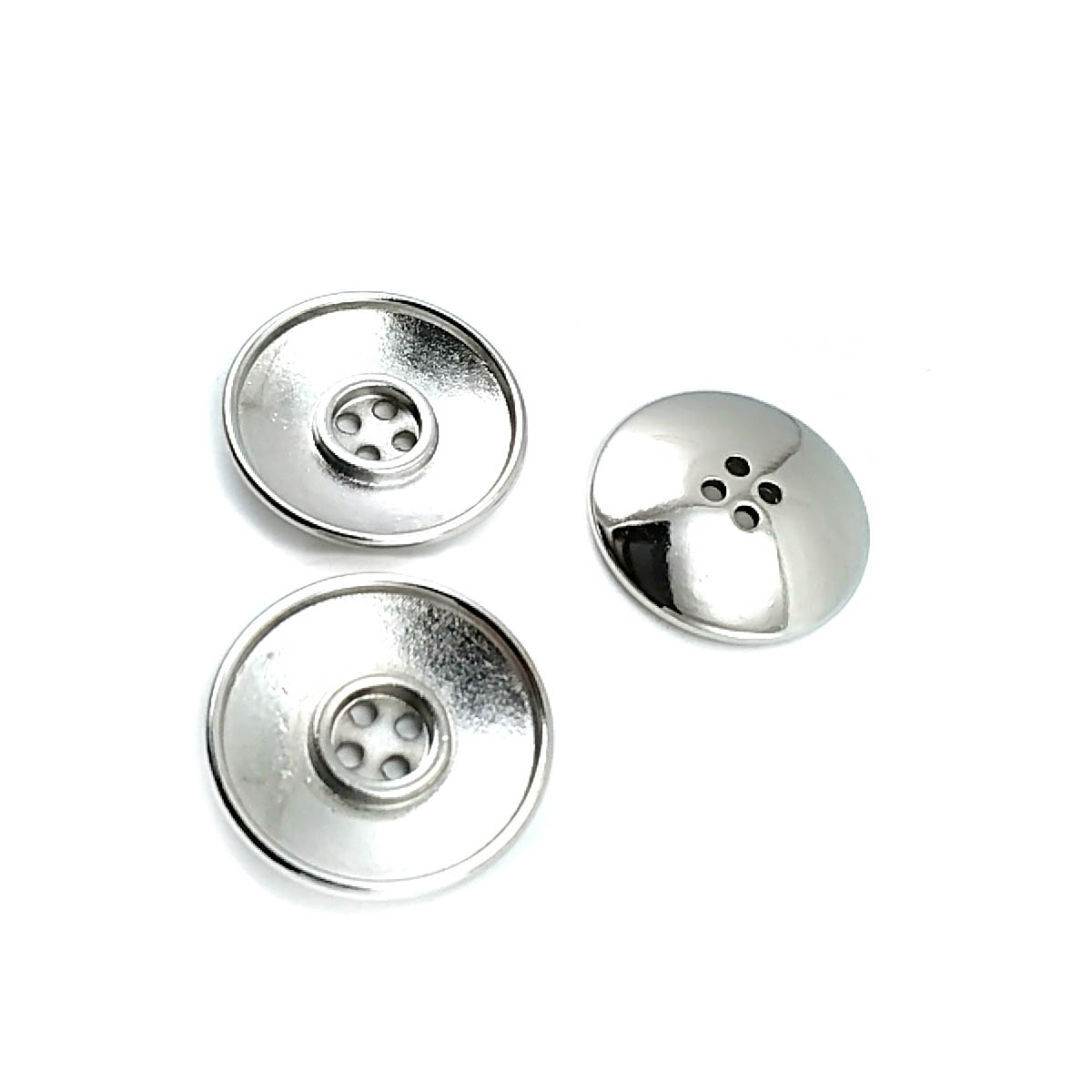 25 mm -  40 boy Dört delikli metal düğme dikme