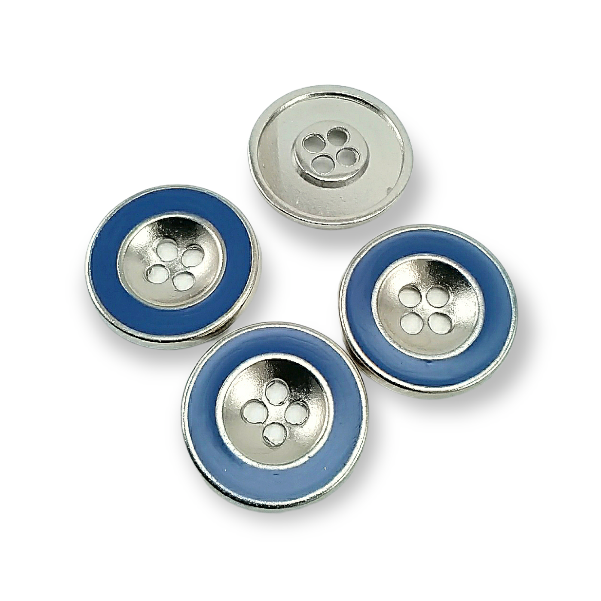25 mm 40 boy İki Delikli Mineli Metal Düğme Mont ve Trençkot Düğmesi E 774