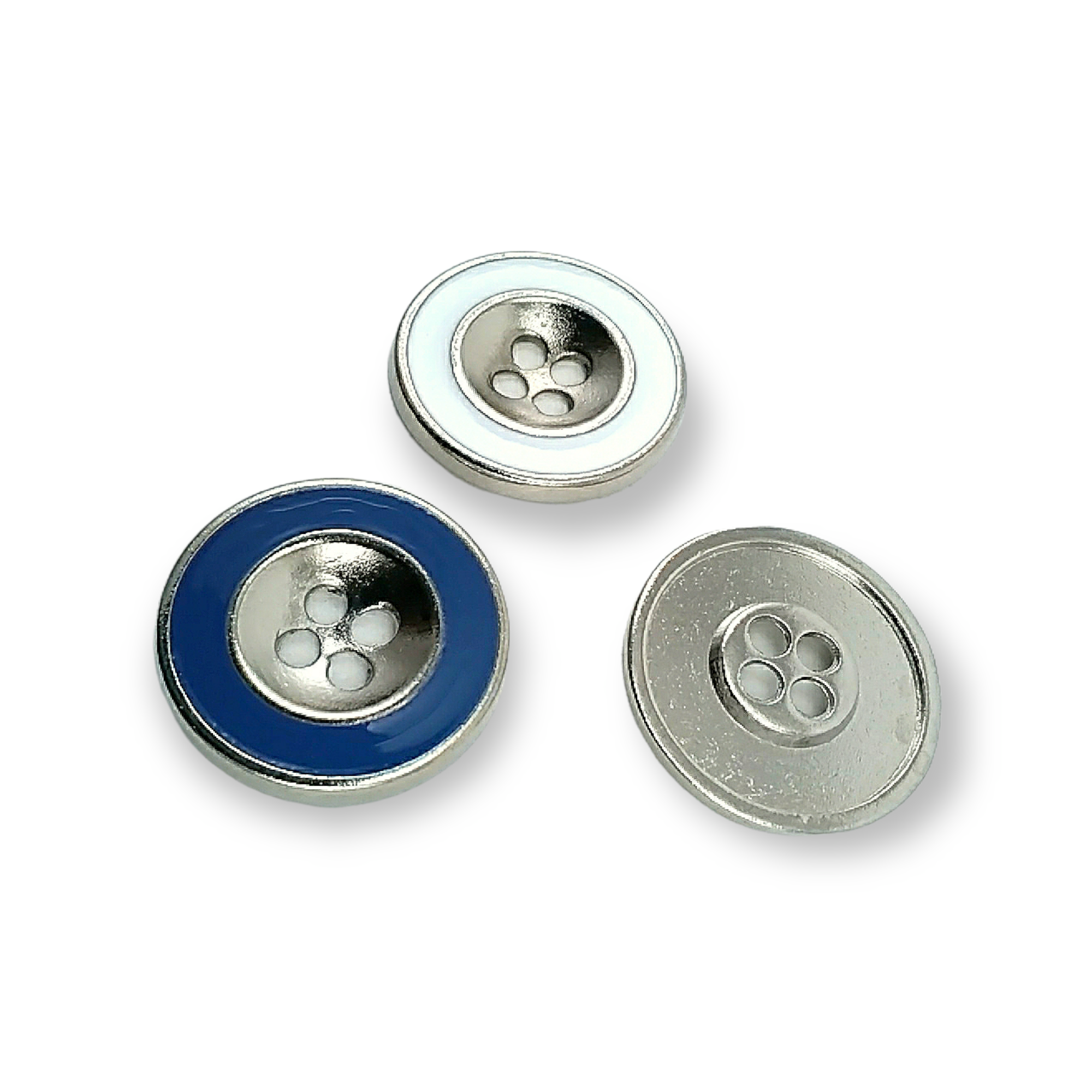 25 mm 40 boy İki Delikli Mineli Metal Düğme Mont ve Trençkot Düğmesi E 774