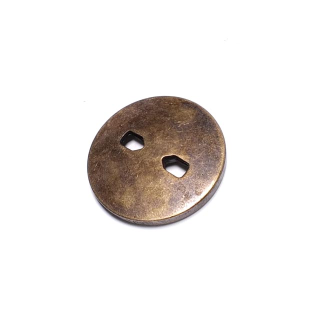 30 mm büyük boy dış giyim iki delikli dikme düğme