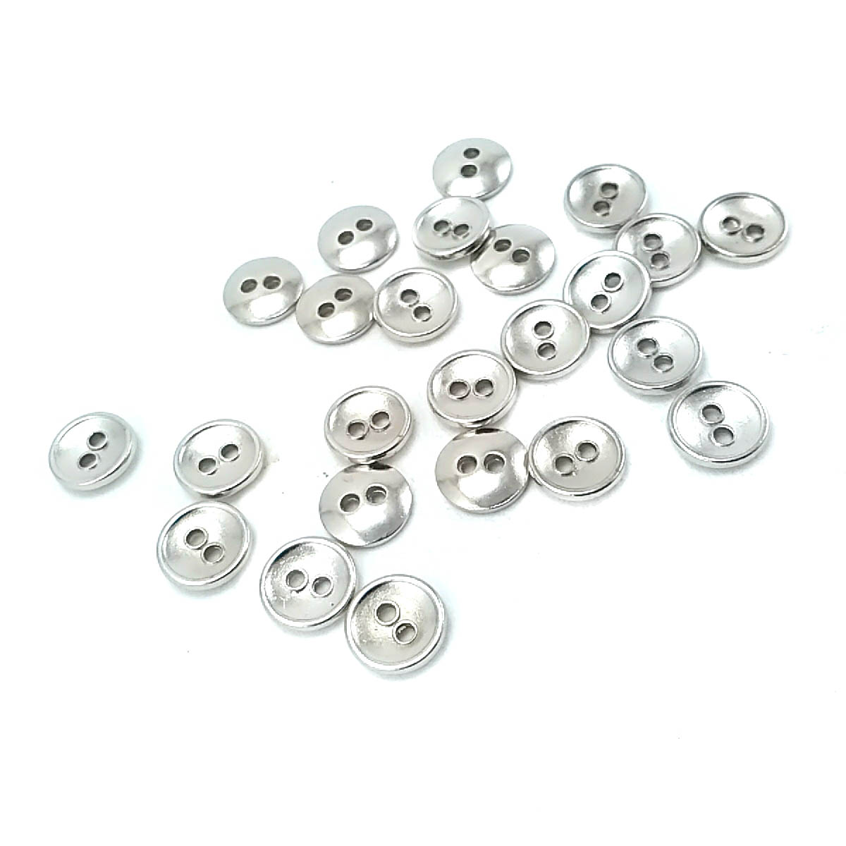 11 mm Button with Two Holes Simple Design