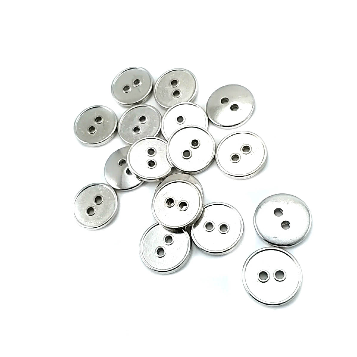 15 mm 2 Delikli Dikme Düğme 24 boy