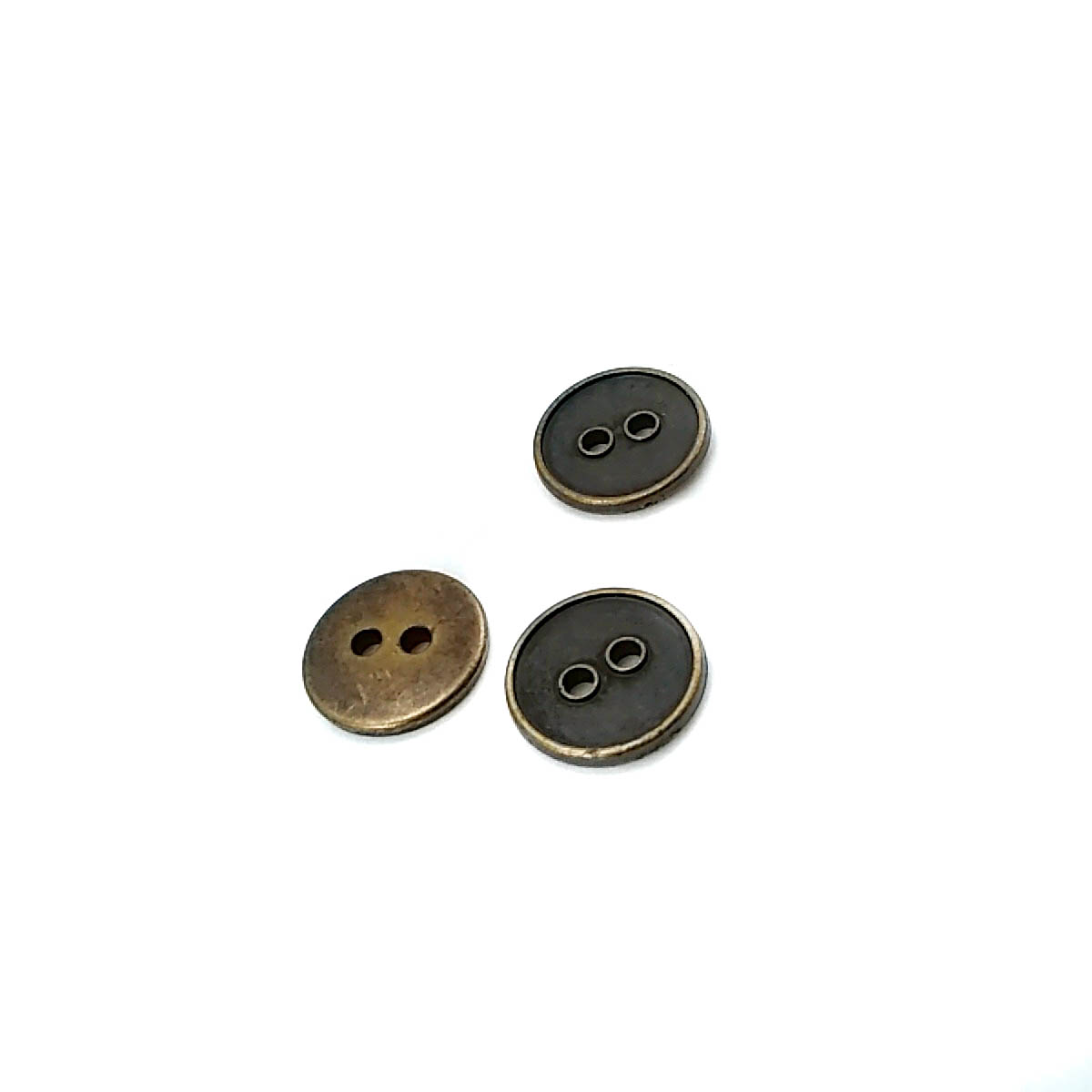15 mm 2 Delikli Dikme Düğme 24 boy