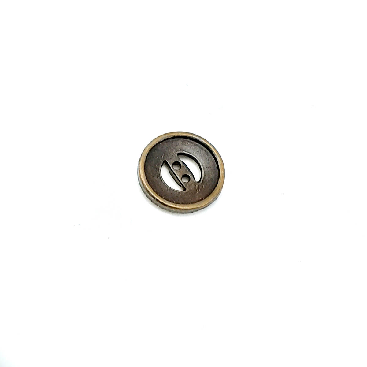 18 mm 2 Delikli Metal Düğme 30 lignes