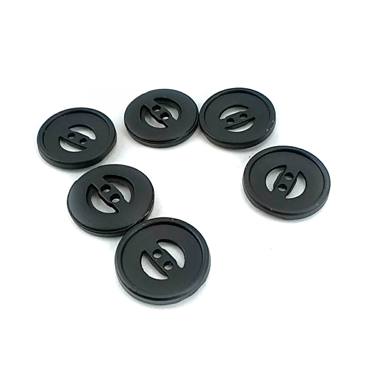 18 mm 2 Delikli Metal Düğme 30 lignes
