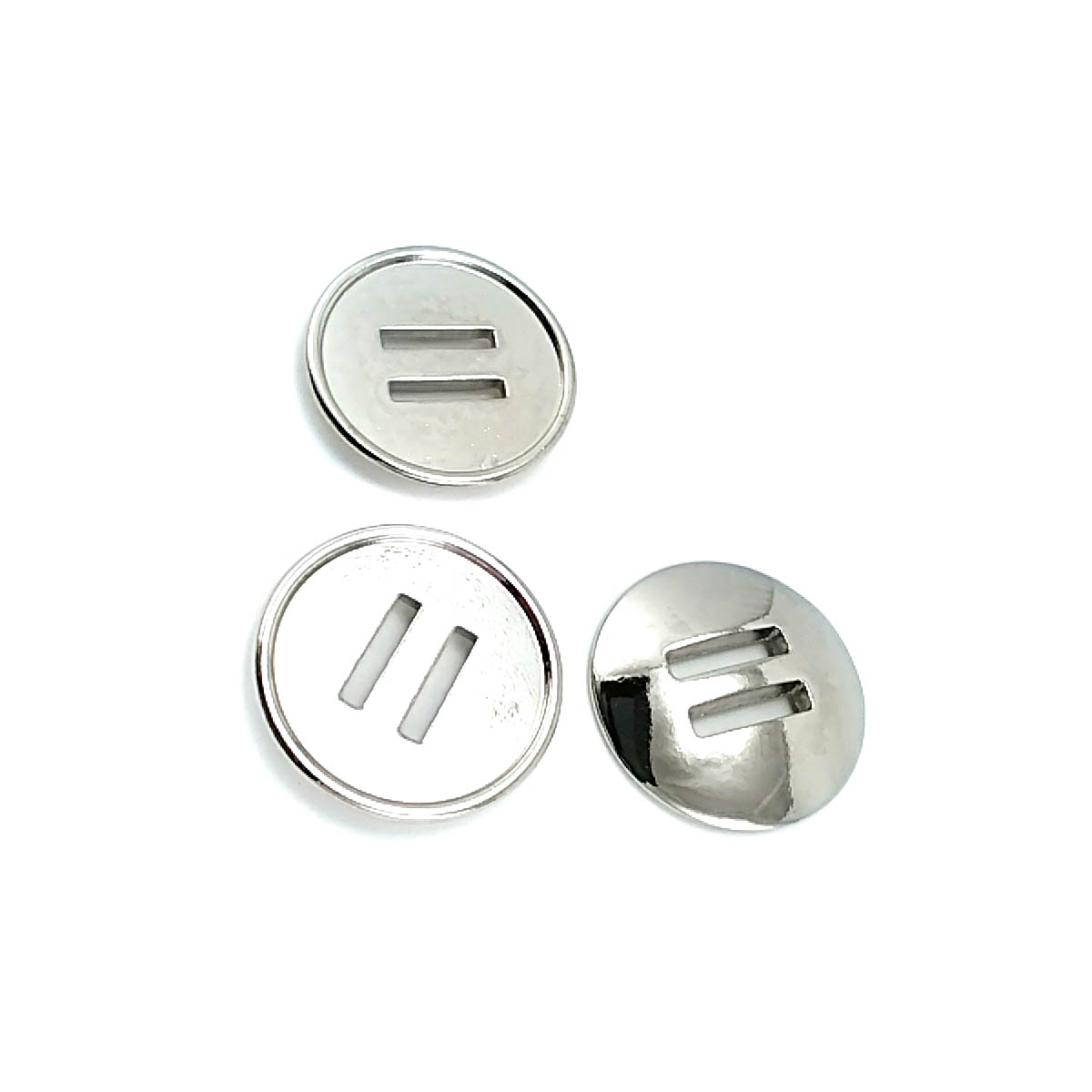 26 mm 2 Delikli Metal Düğme 42 lignes
