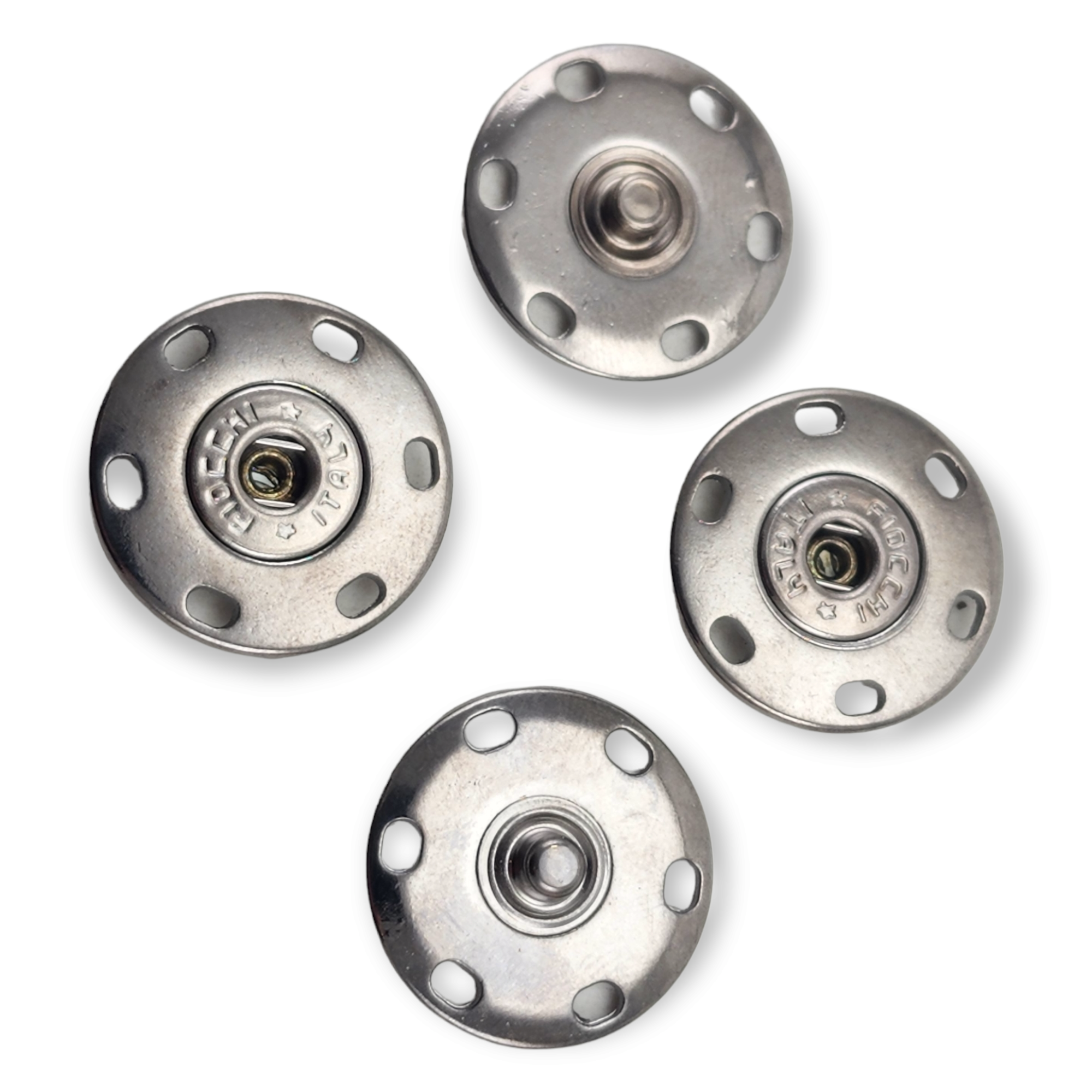 17 mm Dikme Çıtçıt Kare Şekil Е 1719