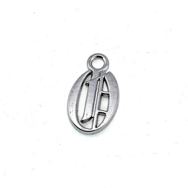 Fermuar elciği desenli şık tasarım 23 mm x 13 mm E 289