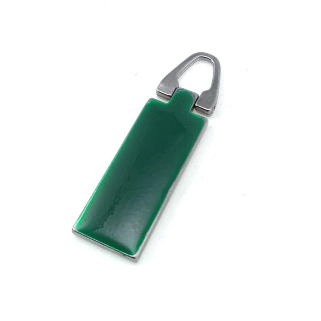 50 mm x 13 mm Enameled zip pullers