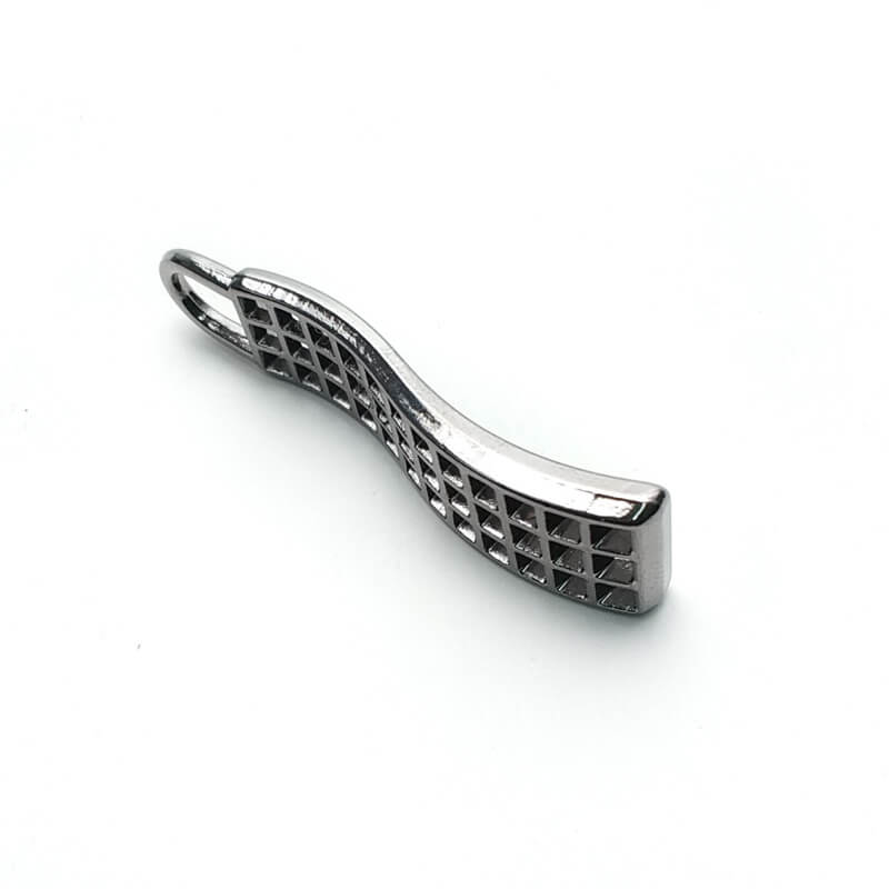 Fermuar elciği metal şık tasarım 38 mm B 65