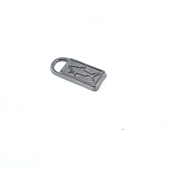 23 mm x 9 mm Fermuar Elcik Köpek Balığı Baskılı