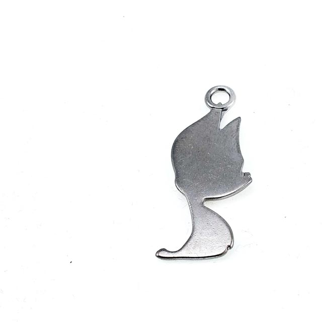 39 mm x 16 mm Fermuar Elciği Kedi Tasarım