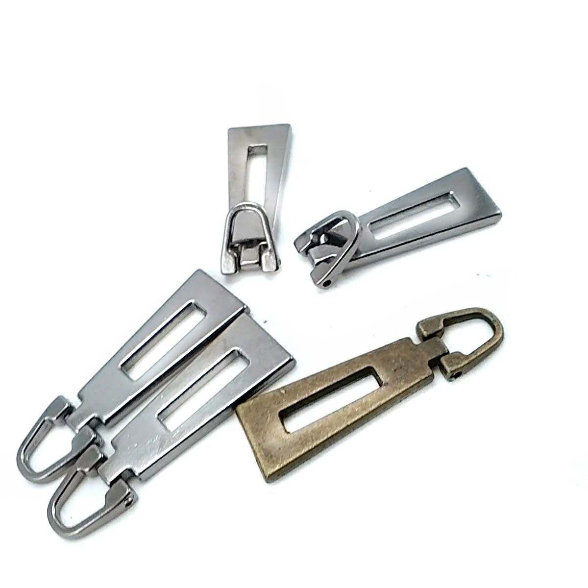 30 mm Metal Zipper Pullers - Stylish Design E 1597