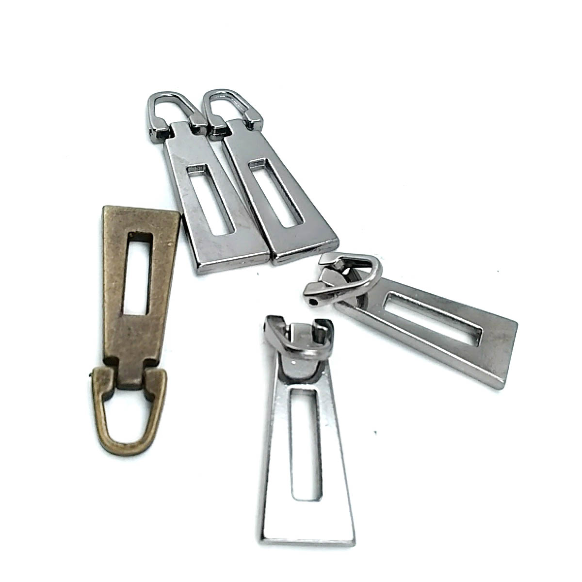 30 mm Metal Zipper Pullers - Stylish Design E 1597