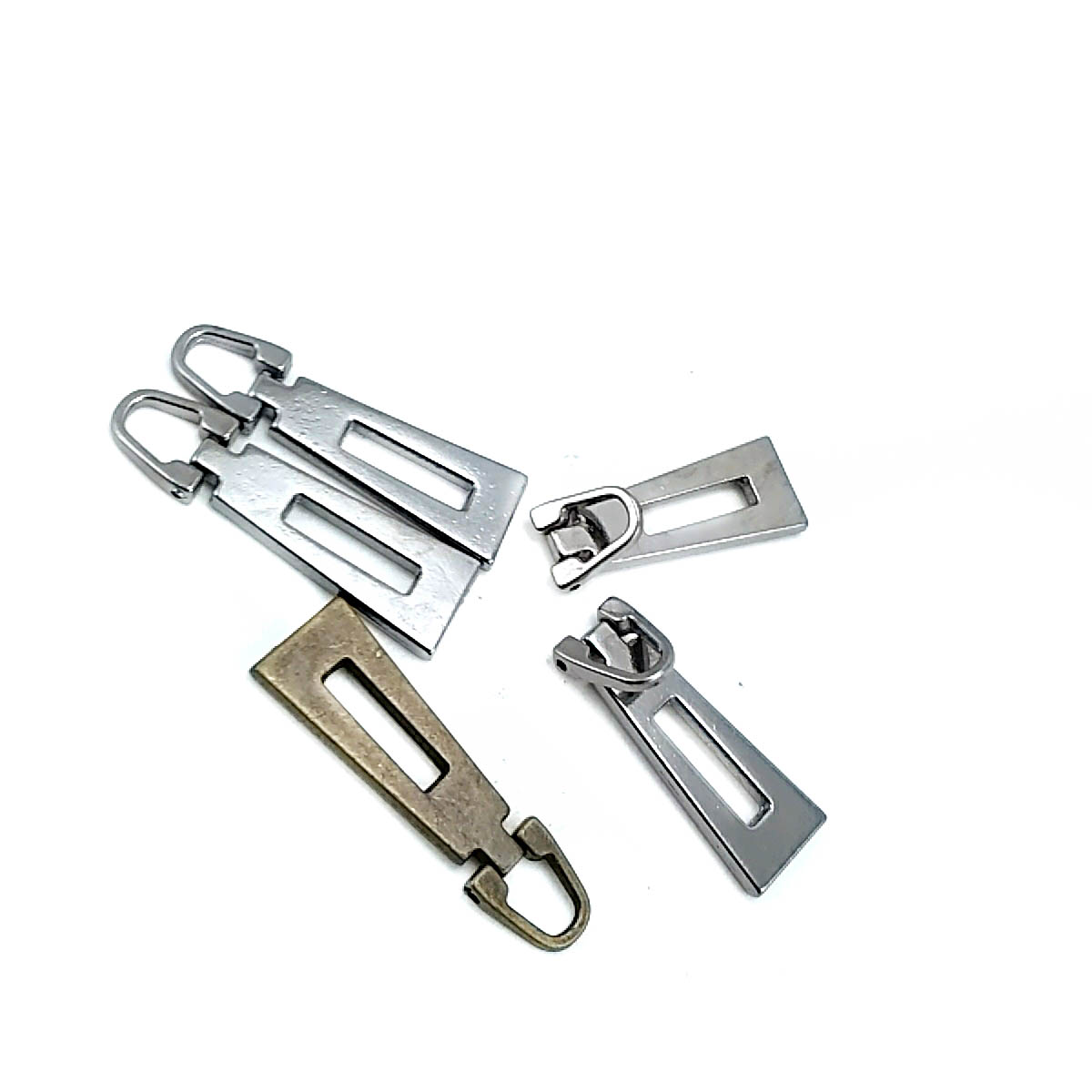 30 mm Metal Zipper Pullers - Stylish Design E 1597
