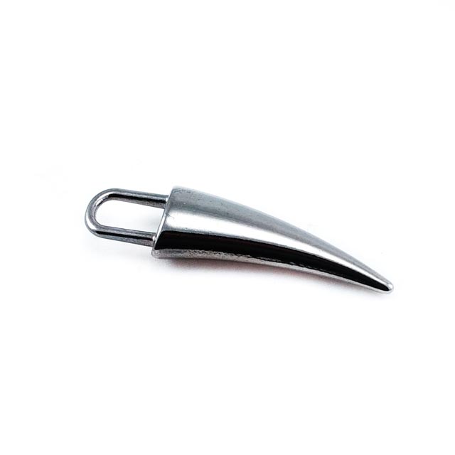 40 mm Zipper puller dagger shape