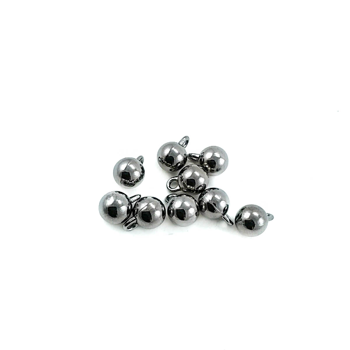 11 mm x 8 mm Zipper pullers ball shape